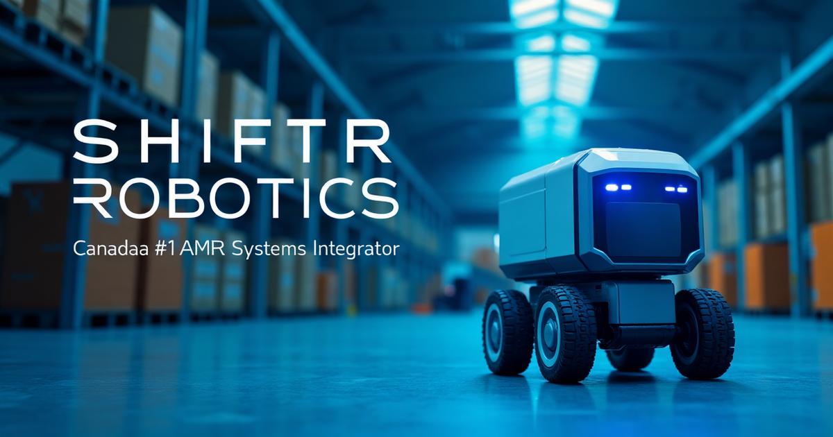Smith Robotics Autonomous Mobile Robot Supplier Canada | Shiftr Robotics